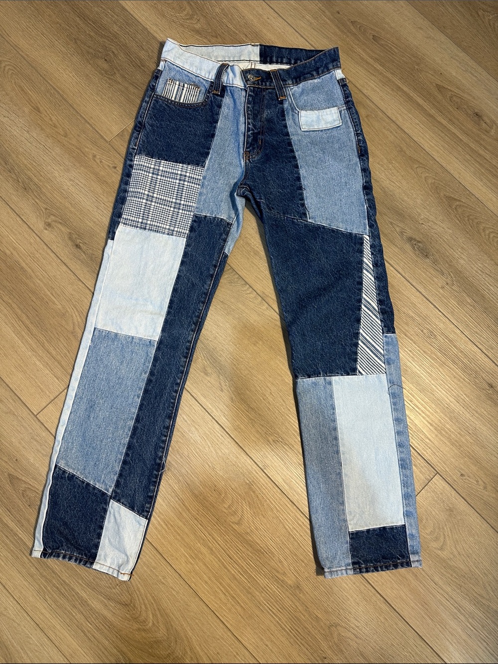 REVICE Patchwork Denim Jeans. Size 29